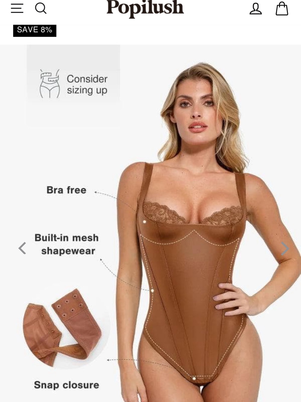 Shapewear XL Faux Leather Lace Balconette Sculpting Bodysuit